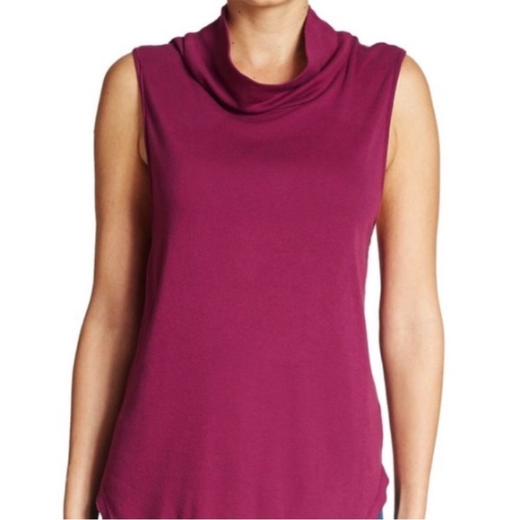 Free People Tops - NWOT Free People 90210 Mockneck Muscle Tank 🖤